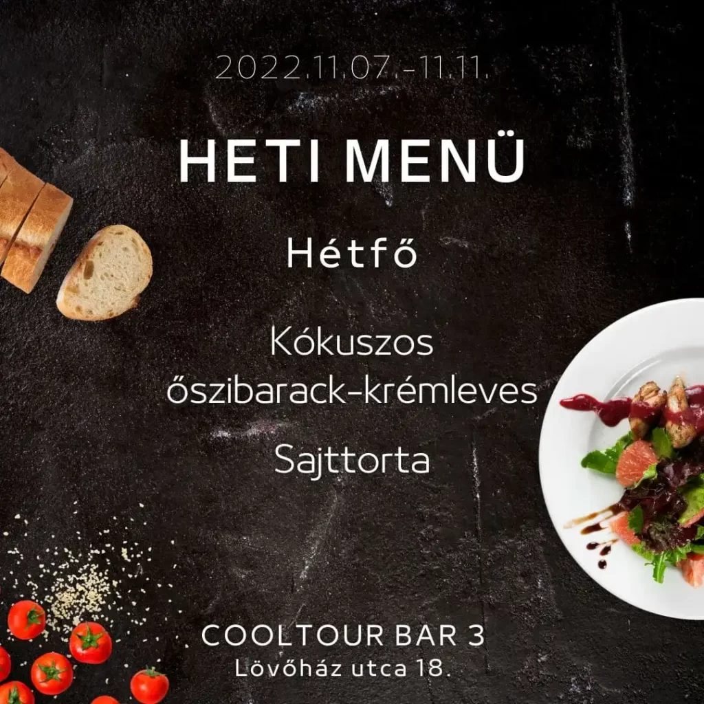 PFK heti menü